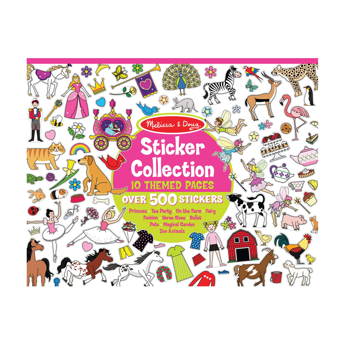 Sticker Collection - Princesses, Tea Party, Animals, and More Y0