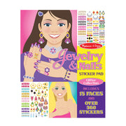 Sticker Pad - Jewelry & Nails Glitter Collection N3