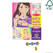 Sticker Pad - Jewelry & Nails Glitter Collection N3