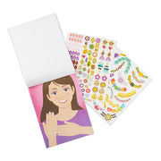Sticker Pad - Jewelry & Nails Glitter Collection N3