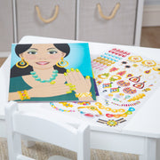 Sticker Pad - Jewelry & Nails Glitter Collection U1