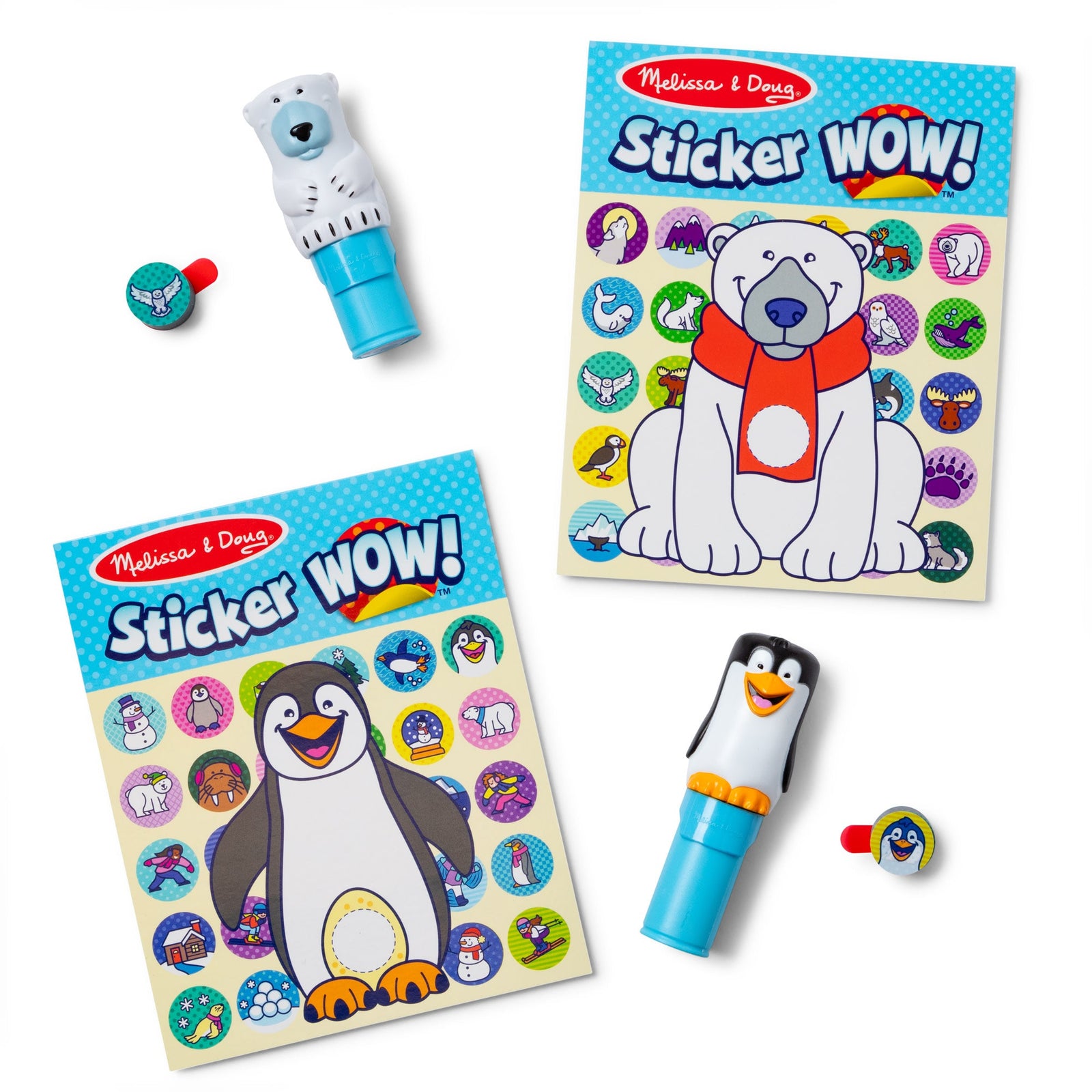 Sticker WOW!® Activity Pads & Sticker Stampers VALUE PACK - Winter N4