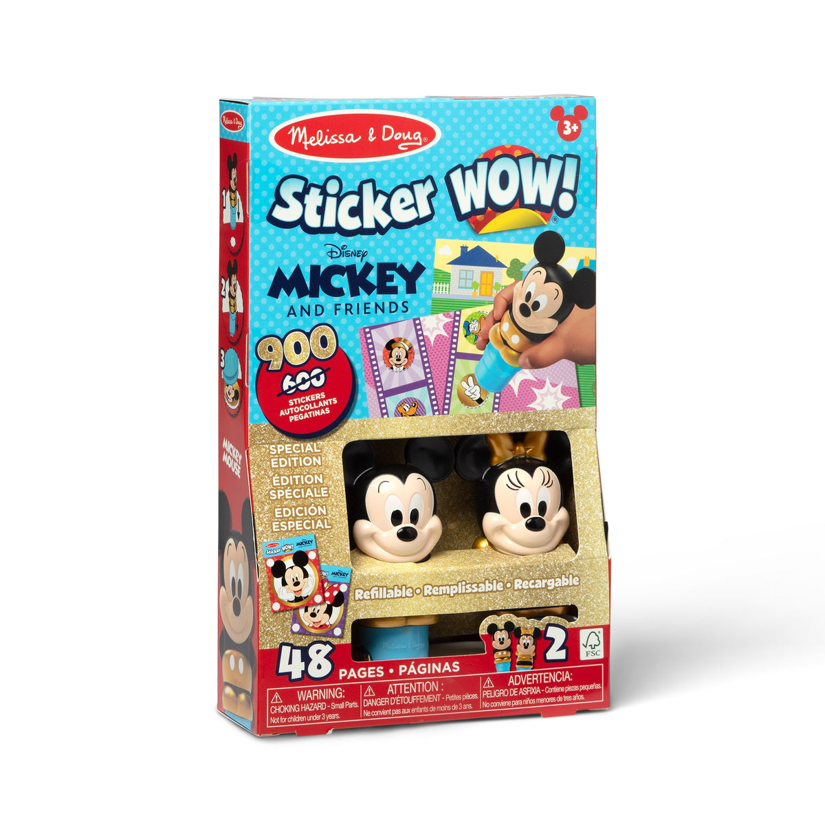 Sticker WOW! Deluxe Set Mickey & Minnie P1