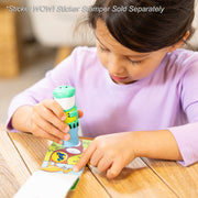 Sticker WOW!® Mini Activity Pad & Refill Stickers - Dinosaur (200+ Stickers, Stamper Not Included) C0