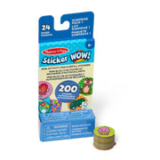 Sticker WOW!® Mini Activity Pad & Refill Stickers - Surprise Pack 1 (200+ Stickers, Stamper Not Included) N5