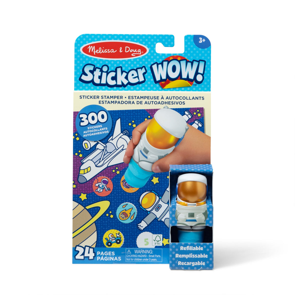 Sticker WOW!™ Activity Pad & Sticker Stamper - Astronaut H2