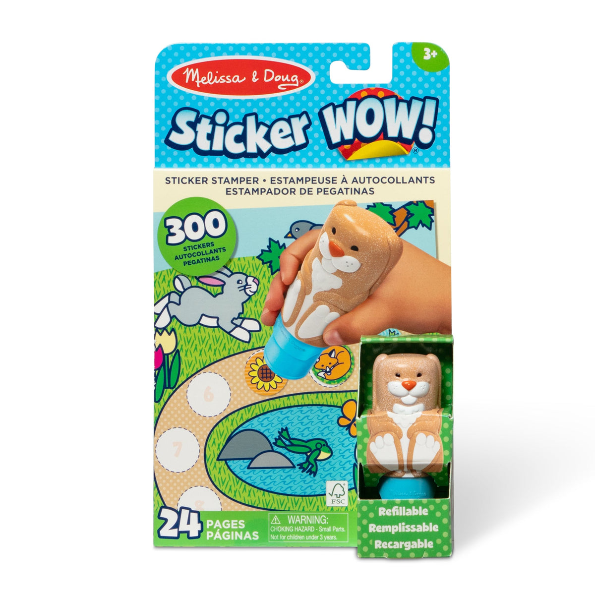 Sticker WOW!™ Activity Pad & Sticker Stamper - Bunny J1
