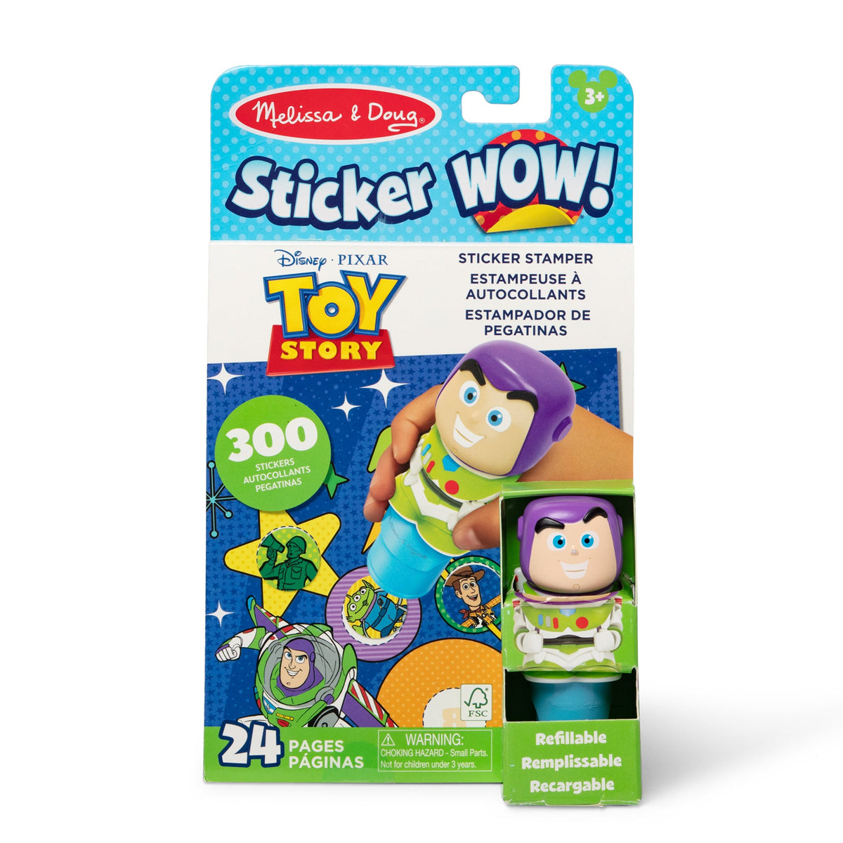 Sticker WOW!™ Activity Pad & Sticker Stamper - Buzz Lightyear W5