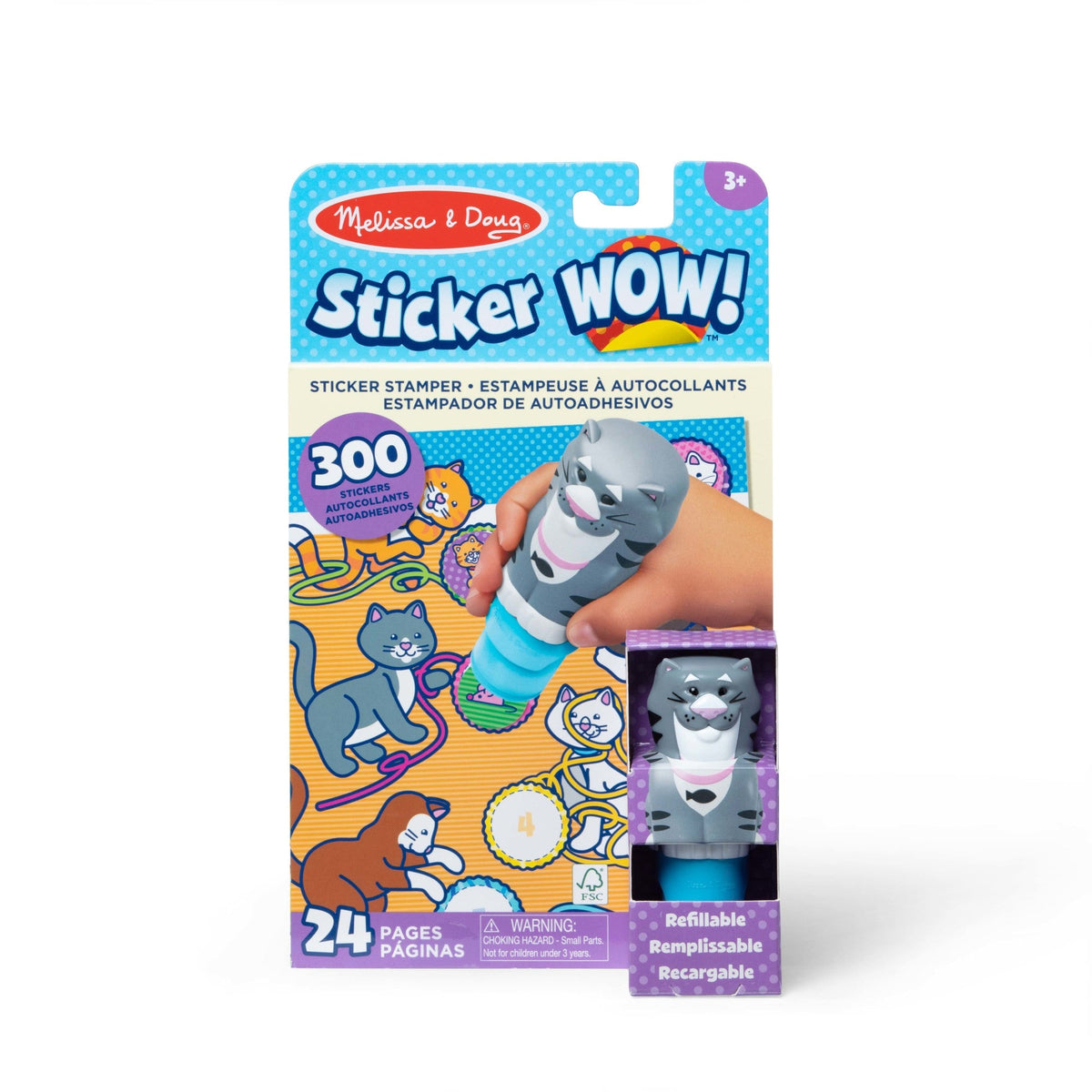 Sticker WOW!™ Activity Pad & Sticker Stamper - Cat H9