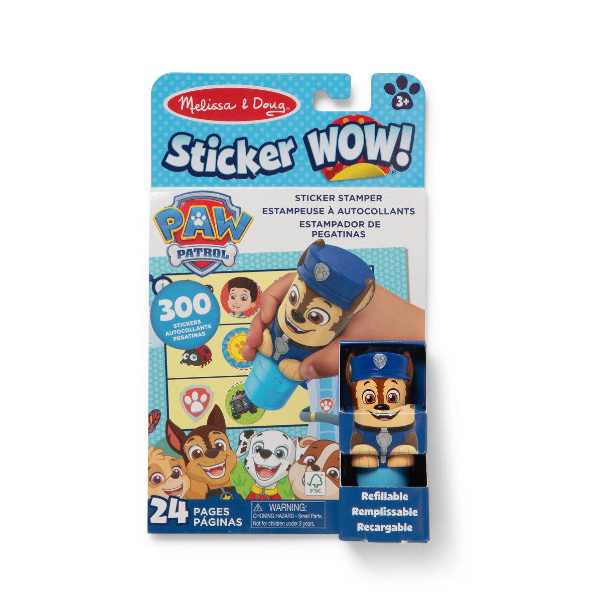 Sticker WOW!™ Activity Pad & Sticker Stamper - PAW Patrol Chase K1