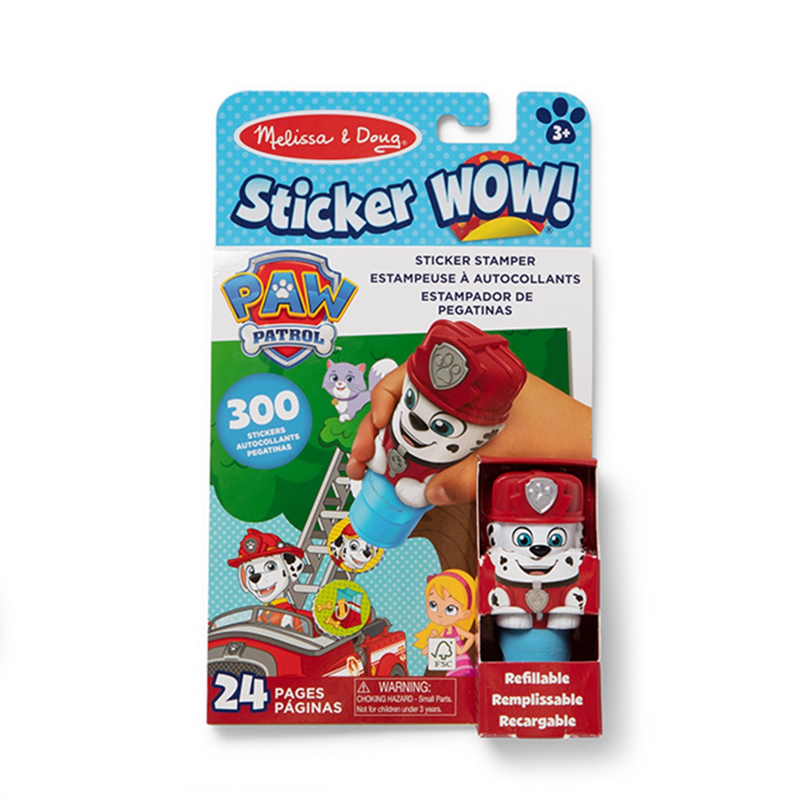 Sticker WOW!™ Activity Pad & Sticker Stamper - PAW Patrol Marshall K1