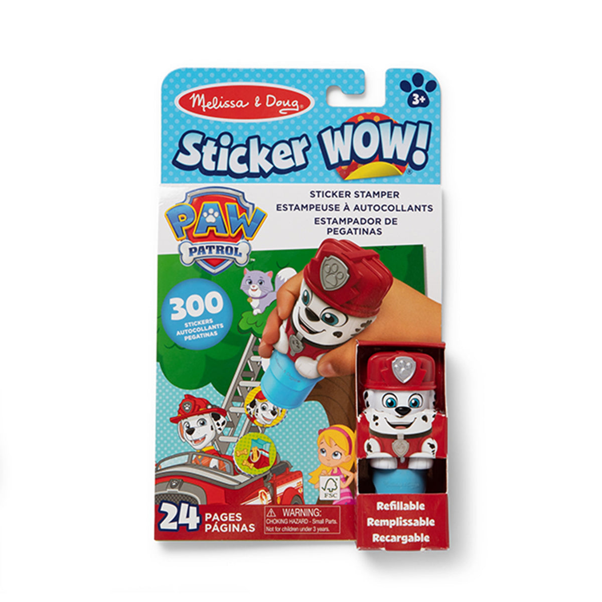 Sticker WOW!™ Activity Pad & Sticker Stamper - PAW Patrol Marshall Z9