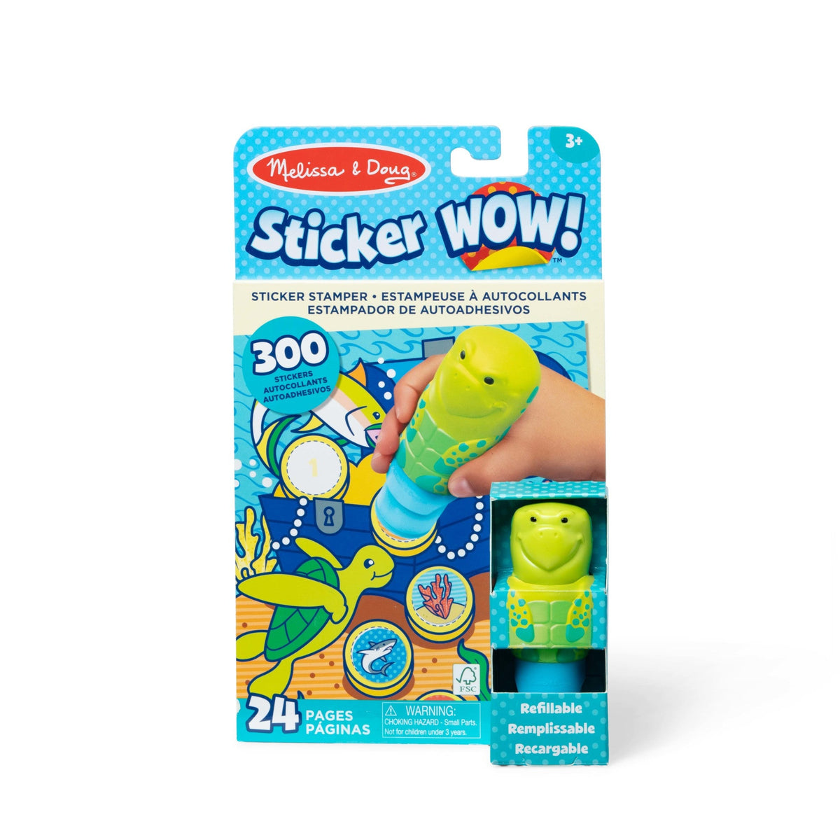 Sticker WOW!™ Activity Pad & Sticker Stamper - Sea Turtle G6
