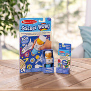 Sticker WOW!™ Astronaut Bundle: Activity Pad & Sticker Stamper + Mini Activity Pad and 200 Refill Stickers G0