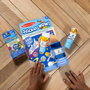 Sticker WOW!™ Astronaut Bundle: Activity Pad & Sticker Stamper + Mini Activity Pad and 200 Refill Stickers G0