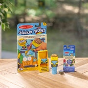 Sticker WOW!™ Bulldozer Bundle: Activity Pad & Sticker Stamper + Mini Activity Pad and 200 Refill Stickers N1