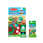 Sticker WOW!™ Dinosaur Bundle: Activity Pad & Sticker Stamper + Mini Activity Pad and 200 Refill Stickers U1