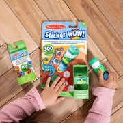 Sticker WOW!™ Dinosaur Bundle: Activity Pad & Sticker Stamper + Mini Activity Pad and 200 Refill Stickers U1