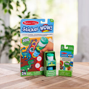 Sticker WOW!™ Dinosaur Bundle: Activity Pad & Sticker Stamper + Mini Activity Pad and 200 Refill Stickers U1