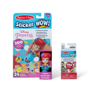 Sticker WOW!™ Disney Ariel Bundle: Activity Pad & Sticker Stamper + Mini Activity Pad and 200 Refill Stickers E6