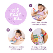 Sticker WOW!™ Disney Ariel Bundle: Activity Pad & Sticker Stamper + Mini Activity Pad and 200 Refill Stickers E6