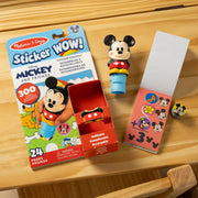 Sticker WOW!™ Disney Mickey Mouse Bundle: Activity Pad & Sticker Stamper + Mini Activity Pad and 200 Refill Stickers V9