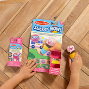 Sticker WOW!™ Ice Cream Bundle: Activity Pad & Sticker Stamper + Mini Activity Pad and 200 Refill Stickers A5