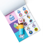 Sticker WOW!™ Ice Cream Bundle: Activity Pad & Sticker Stamper + Mini Activity Pad and 200 Refill Stickers A5