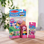 Sticker WOW!™ Ice Cream Bundle: Activity Pad & Sticker Stamper + Mini Activity Pad and 200 Refill Stickers A5