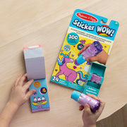 Sticker WOW!™ Purple Unicorn Bundle: Activity Pad & Sticker Stamper + Mini Activity Pad and 200 Refill Stickers E4