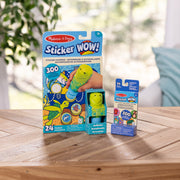 Sticker WOW!™ Sea Turtle Bundle: Activity Pad & Sticker Stamper + Mini Activity Pad and 200 Refill Stickers H3