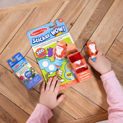 Sticker WOW!™ Tiger Bundle: Activity Pad & Sticker Stamper + Mini Activity Pad and 200 Refill Stickers H1