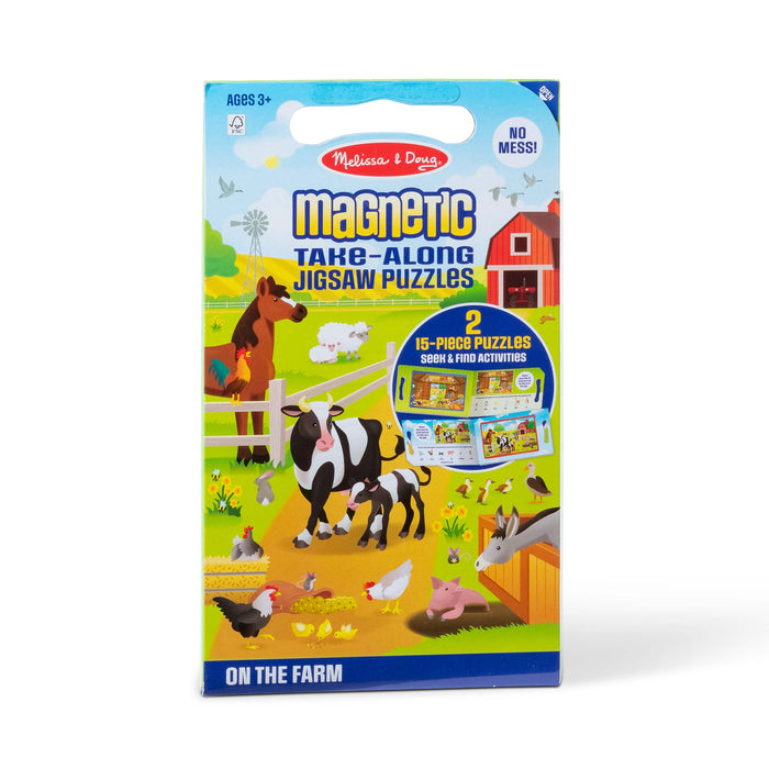 Take-Along Magnetic Jigsaw Puzzles – On the Farm N1