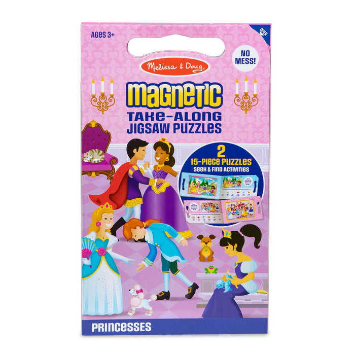 Take-Along Magnetic Jigsaw Puzzles – Princesses U8