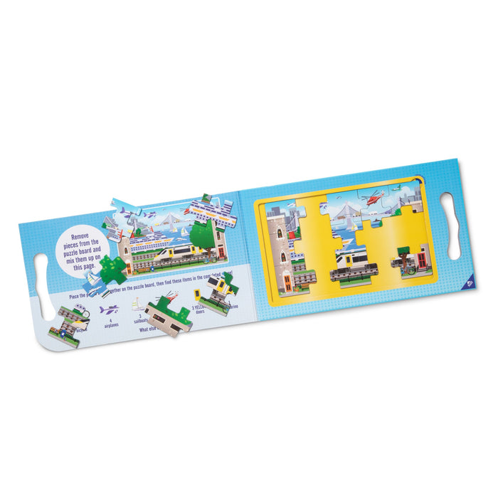 Take-Along Magnetic Jigsaw Puzzles – Vehicles K7