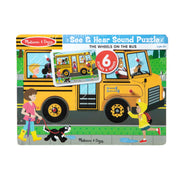 The Wheels on the Bus Song Puzzle - 6 Pieces C0