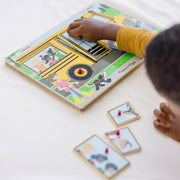 The Wheels on the Bus Song Puzzle - 6 Pieces C0
