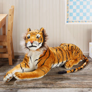 Tiger Lifelike Plush Stuffed Animal F6