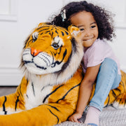 Tiger Lifelike Plush Stuffed Animal F6