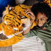 Tiger Lifelike Plush Stuffed Animal F6