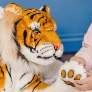 Tiger Lifelike Plush Stuffed Animal F6