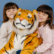 Tiger Lifelike Plush Stuffed Animal F6