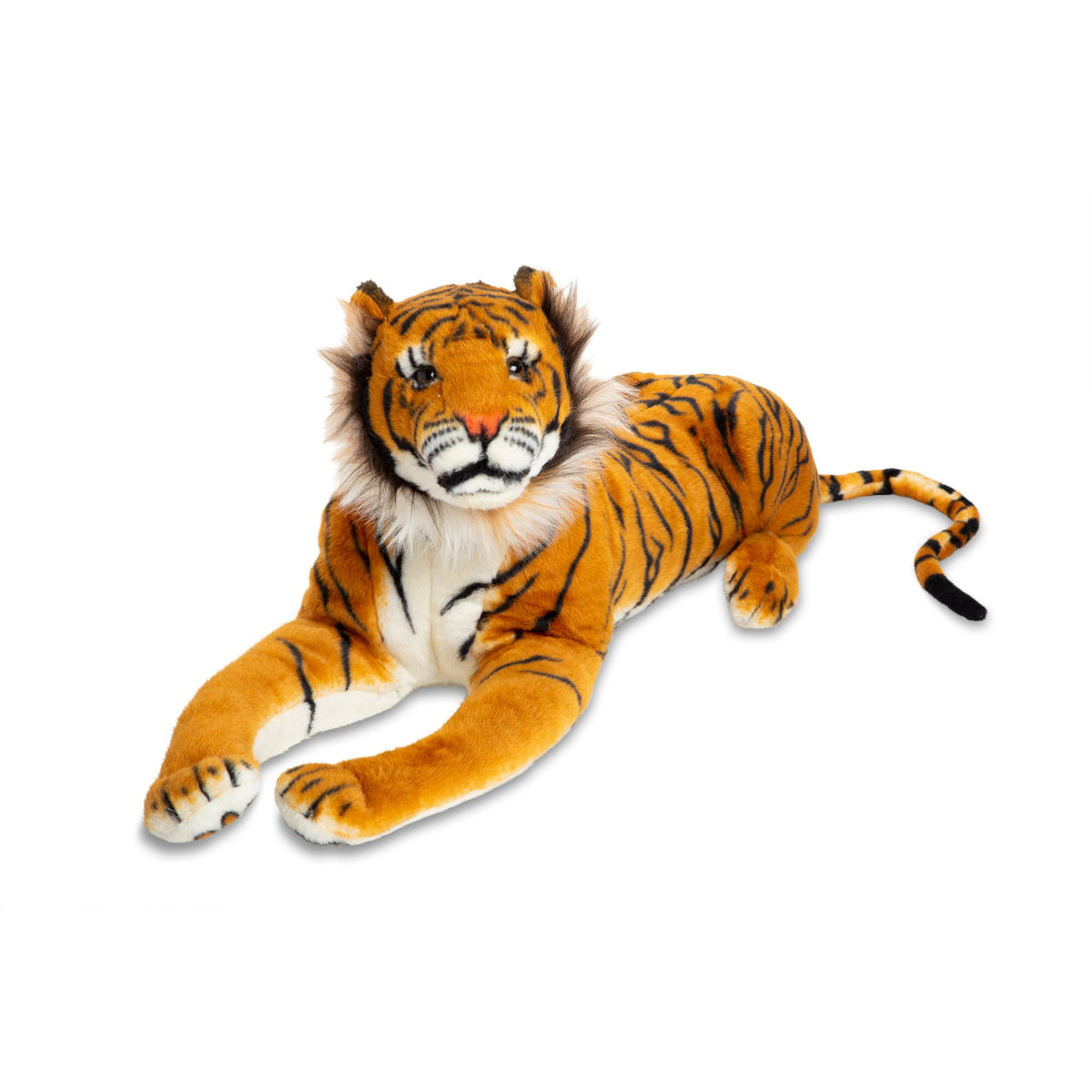 Tiger Lifelike Plush Stuffed Animal W1