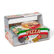 Top & Bake Pizza Counter - Wooden Play Food A5