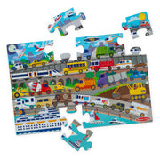 Traffic Jam Floor Puzzle - 24 Pieces N2