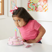 Triple-Layer Party Cake - Wooden Play Food L4