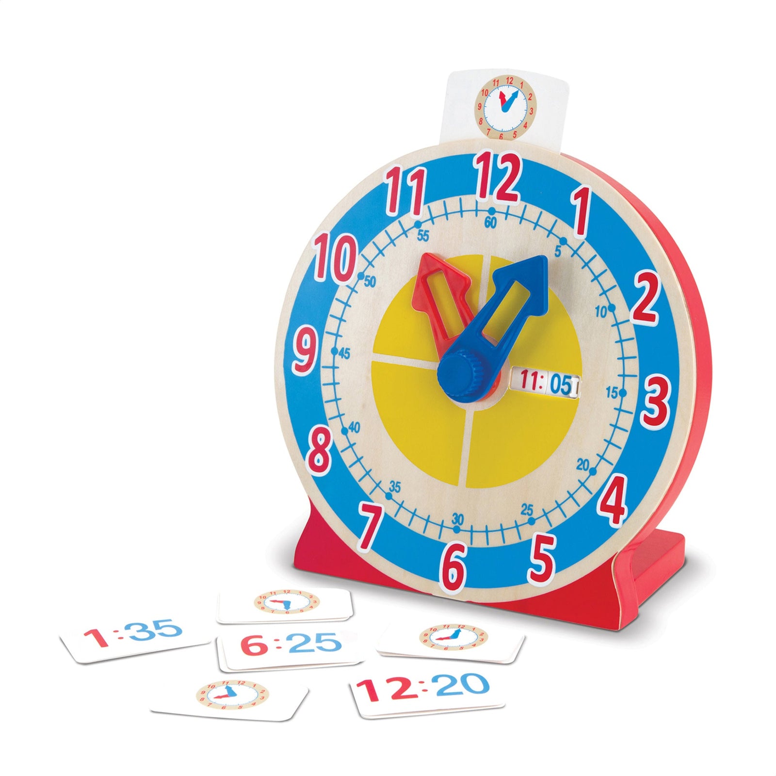Turn & Tell Wooden Clock Q2