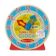 Turn & Tell Wooden Clock Q2