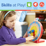 Turn & Tell Wooden Clock Q2