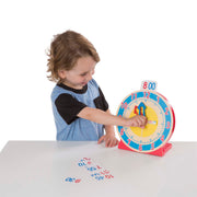 Turn & Tell Wooden Clock Q2